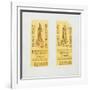 Old ticket of Empire State Building-Jennifer Abbott-Framed Giclee Print