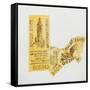 Old ticket of Empire State Builidng, 1 ticked torn up-Jennifer Abbott-Framed Stretched Canvas