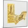 Old ticket of Empire State Builidng, 1 ticked torn up-Jennifer Abbott-Mounted Giclee Print