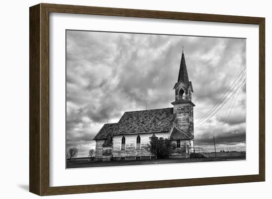 Old Timber Church-Rip Smith-Framed Photographic Print