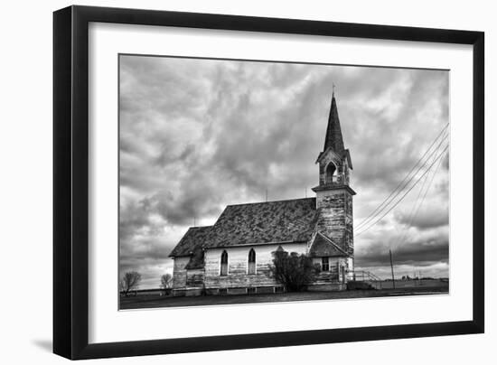 Old Timber Church-Rip Smith-Framed Photographic Print