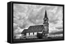 Old Timber Church-Rip Smith-Framed Stretched Canvas