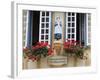 Old Timber Framed Building in Quimper, Southern Finistere, Brittany, France-Amanda Hall-Framed Photographic Print