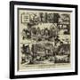 Old Timbered Houses in Kent-null-Framed Giclee Print