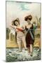 Old Time Bathing Beauties, Coronado, California-null-Mounted Art Print