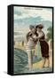 Old Time Bathing Beauties, Coronado, California-null-Framed Stretched Canvas