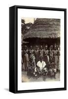 Old Time Chief, Upper Mendi, Sierra Leone, c.1920-null-Framed Stretched Canvas