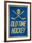 Old Time Hockey Sports-null-Framed Art Print
