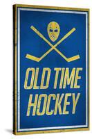 Old Time Hockey-null-Stretched Canvas