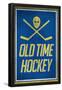 Old Time Hockey-null-Framed Poster