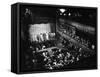 Old Time Music Hall Show-null-Framed Stretched Canvas