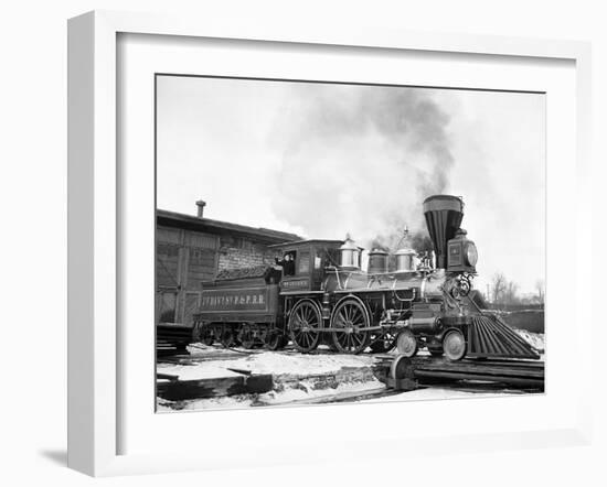 Old Time Railroads, New York, New York-null-Framed Photographic Print