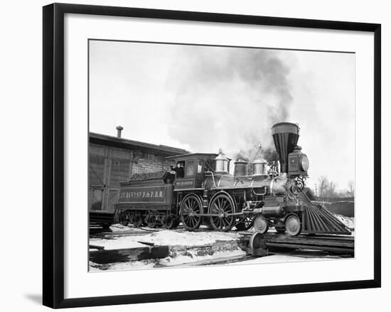 Old Time Railroads, New York, New York-null-Framed Photographic Print