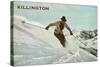 Old Time Skier, Killington-null-Stretched Canvas