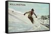 Old Time Skier, Killington-null-Framed Stretched Canvas