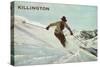 Old Time Skier, Killington-null-Stretched Canvas