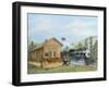 Old Time Train Station-Unknown Shannon-Framed Art Print