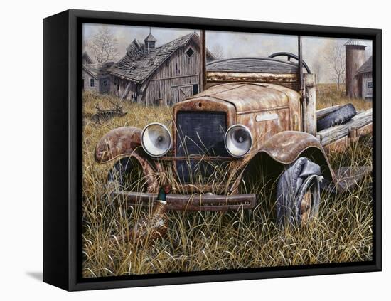 Old Times-Jeff Tift-Framed Stretched Canvas