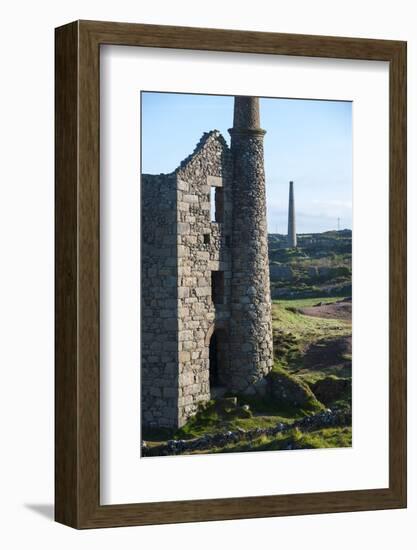 Old Tin Mine Workings, Botallack, Pendeen,Cornwall, England-Paul Harris-Framed Photographic Print