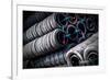 Old Tires-amok-Framed Photographic Print