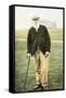 Old Tom Morris, Scottish golfer, postcard, 1900-Unknown-Framed Stretched Canvas