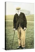 Old Tom Morris, Scottish golfer, postcard, 1900-Unknown-Stretched Canvas