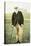 Old Tom Morris, Scottish golfer, postcard, 1900-Unknown-Stretched Canvas