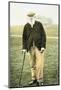 Old Tom Morris, Scottish golfer, postcard, 1900-Unknown-Mounted Photographic Print