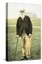 Old Tom Morris, Scottish golfer, postcard, 1900-Unknown-Stretched Canvas