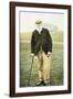 Old Tom Morris, Scottish golfer, postcard, 1900-Unknown-Framed Photographic Print