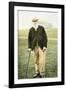 Old Tom Morris, Scottish golfer, postcard, 1900-Unknown-Framed Photographic Print