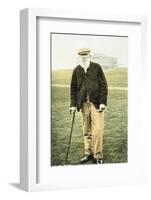 Old Tom Morris, Scottish golfer, postcard, 1900-Unknown-Framed Photographic Print
