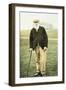 Old Tom Morris, Scottish golfer, postcard, 1900-Unknown-Framed Photographic Print