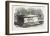 Old Tombs in Bunhill Fields Cemetery: Dr. Isaac Watts's Tomb, 1869-null-Framed Giclee Print