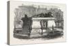 Old Tombs in Bunhill Fields Cemetery: John Bunyan's Tomb, 1869-null-Stretched Canvas