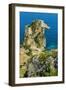 Old Tower and Buildings at the Tonnara Di Scopello-Rob Francis-Framed Photographic Print