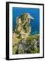 Old Tower and Buildings at the Tonnara Di Scopello-Rob Francis-Framed Photographic Print