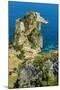 Old Tower and Buildings at the Tonnara Di Scopello-Rob Francis-Mounted Photographic Print