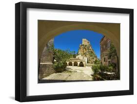 Old Tower and Buildings at the Tonnara Di Scopello-Rob Francis-Framed Photographic Print