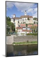 Old Towm with Dominican Monastery and Stiftskirche Heilig Kreuz Collegiate Church and Neckar River-Marcus Lange-Mounted Photographic Print