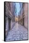 Old Town Alley-Rob Tilley-Framed Stretched Canvas