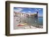 Old Town an Beach, France-Markus Lange-Framed Photographic Print