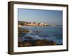 Old Town and Beach, L'Lle Rousse, Corsica, France, Mediterranean, Europe-Mark Banks-Framed Photographic Print