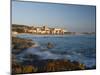 Old Town and Beach, L'Lle Rousse, Corsica, France, Mediterranean, Europe-Mark Banks-Mounted Photographic Print