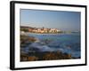 Old Town and Beach, L'Lle Rousse, Corsica, France, Mediterranean, Europe-Mark Banks-Framed Photographic Print