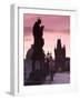 Old Town and Charles Bridge at Dawn, Prague, Czech Republic-Doug Pearson-Framed Photographic Print