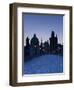 Old Town and Charles Bridge at Dawn, Prague, Czech Republic-Doug Pearson-Framed Photographic Print