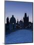 Old Town and Charles Bridge at Dawn, Prague, Czech Republic-Doug Pearson-Mounted Photographic Print