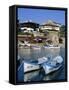 Old Town and Fishing Harbour, Nesebur (Nessebar), Black Sea Coast, Bulgaria, Europe-Stuart Black-Framed Stretched Canvas