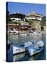 Old Town and Fishing Harbour, Nesebur (Nessebar), Black Sea Coast, Bulgaria, Europe-Stuart Black-Stretched Canvas